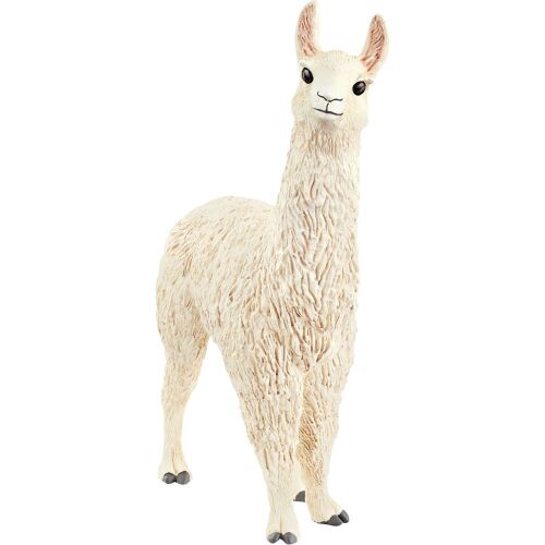 Schleich Llama Figurine - Hand Painted Toy Animal - 7cm