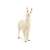 Schleich Llama Figurine, white, hand-painted, realistic detail