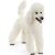 Schleich White Poodle Figurine - Realistic Dog Toy