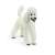 Schleich Poodle Figurine, white, hand-painted, realistic, collectible toy