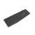 Natec Nautilus USB Slim Keyboard Black - English (US) - Angled view of the keyboard