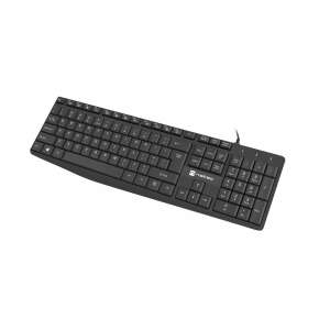 Natec Nautilus USB Slim Keyboard Black - English (US) - Natec