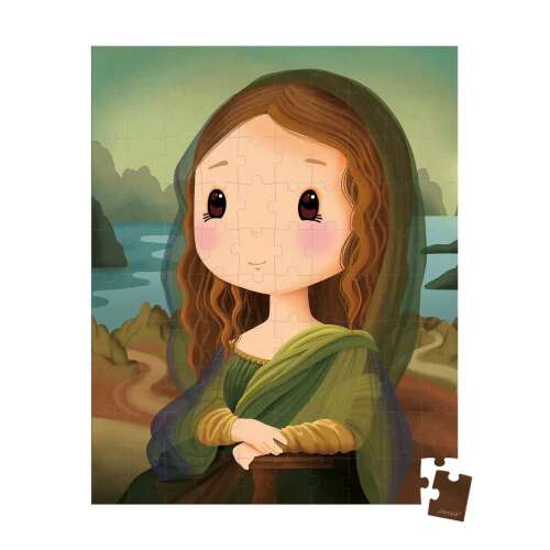 Janod - Mona Lisa Gyermek Puzzle - 100 darab