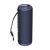 Angled view of Tronsmart T7 Lite blue Bluetooth speaker with lanyard