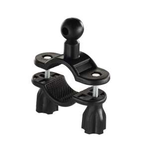 Univerzálny držiak Hama na riadidlá motocykla pre smartfóny, čierny - Držiaky telefónu na bicykle a motocykle