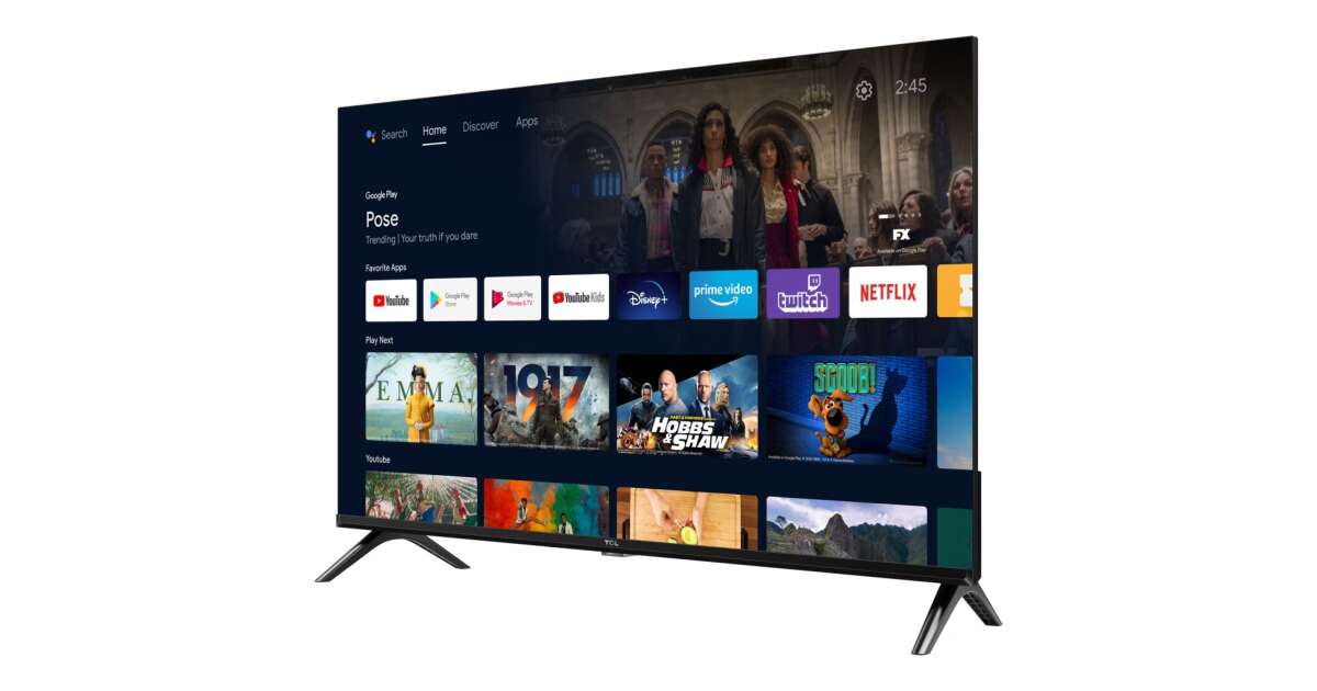 TCL 32 S54 Full HD HDR Smart TV | Pepita.com