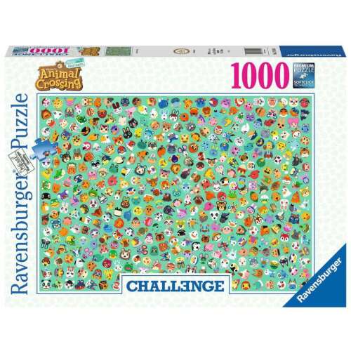 Ravensburger 1000 darabos Animal Crossing Challenge kirakós játék