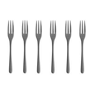 Sambonet Taste PVD desszert villa készlet, fekete, 6 darabos - Villa