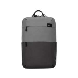 Targus Sagano Travel 15.6 inch laptop backpack in grey, front view - Targus