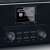 Lenco DAR-061 CD radio controls, black