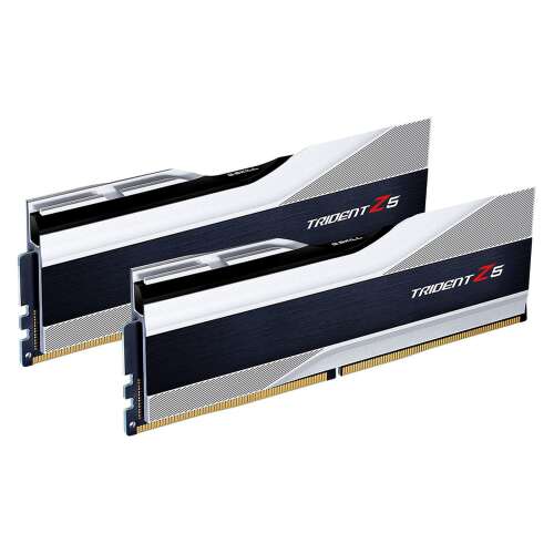 G.Skill Trident Z5 Silver 32GB DDR5 RAM Kit (2x16GB) - 6000MHz, white, two sticks