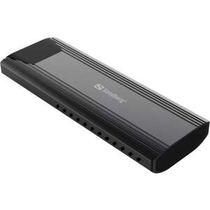 Sandberg 136-39 M.2 USB 3.2 Külső SSD ház - Fekete 70216774 