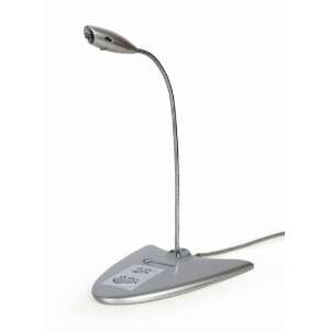 Gembird MIC-DU-01 USB-Desktop-Mikrofon mit integrierter Soundkarte - Mikrofone