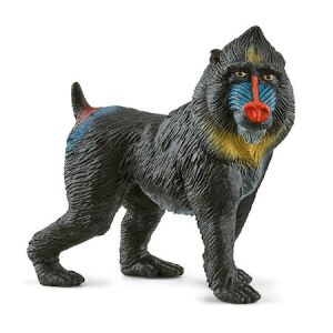 Schleich Wild Life Mandrill Majom Figura - 6cm