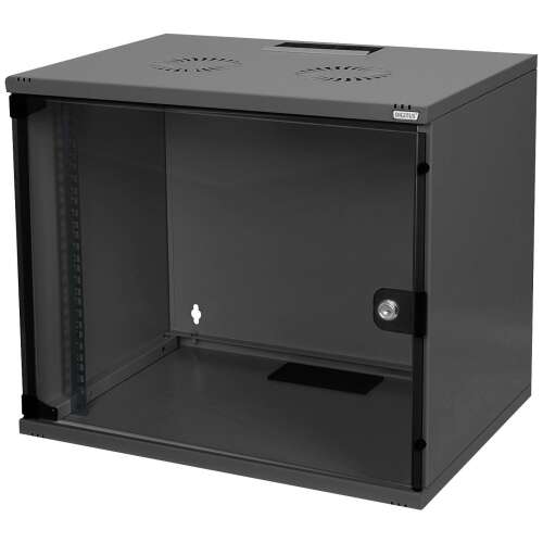 Digitus SOHO 19 Zoll Wandmontage-Server-Rack-Schrank, 7U, schwarz
