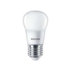 Bec incandescent LED Philips CorePro, P45, 5W, 470lm, 2700K, E27, alb cald - Lămpi și iluminat