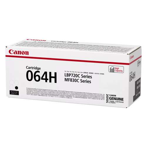 Canon 064H nagy kapacitású fekete tonerkazetta LBP720C és MF830C sorozatú nyomtatókhoz - Nyomtató toner