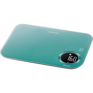 Sencor SKS 7071GR okos konyhai mérleg, kék, digitális, Bluetooth, tára funkció, 5 kg kapacitás - Sencor