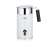 Graef MS701 milk frother white with stainless steel jug
