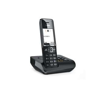 Telefon wireless, Gigaset, Negru/Crom (COMFORT 550A)