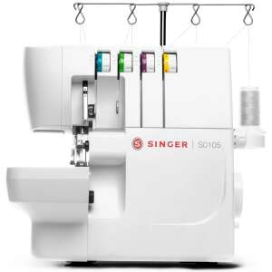 Singer S0105 white overlock sewing machine - Sewing Machine