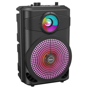 HOCO BS46 Bluetooth Party Hangszóró LED fényekkel, 8 hüvelykes 10W hordozható hangszóró - Hoco