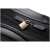 Kensington Contour 2.0 15.6 inch laptop briefcase, black, close-up of the zipper with a padlock