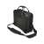 Kensington Contour 2.0 15.6 inch laptop briefcase, black, back view, showing the shoulder strap