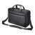Kensington Contour 2.0 15.6 inch laptop briefcase, black, side view, showing the shoulder strap