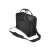 Kensington Contour 2.0 15.6 inch laptop briefcase, black, side view, showing the shoulder strap
