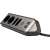 Brennenstuhl Estilo 4 socket power strip with 2 USB ports, silver