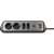 Brennenstuhl Estilo 4 socket power strip with 2 USB ports, silver