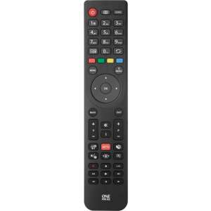 Náhradný diaľkový ovládač One For All URC 1918 pre televízory Telefunken, čierny, pohľad spredu - Diaľkové ovládače