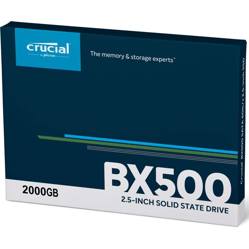 Crucial 2TB BX500 2.5" SATA3 SSD