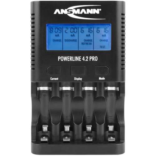 Ansmann Powerline 4.2 Pro Akutöltő - 4xAA/AAA NiMH