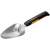 Fiskars Xact Trowel, gardening tool with long handle, black and orange, stainless steel