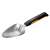 Fiskars Xact Trowel, gardening tool with long handle, black and orange, stainless steel