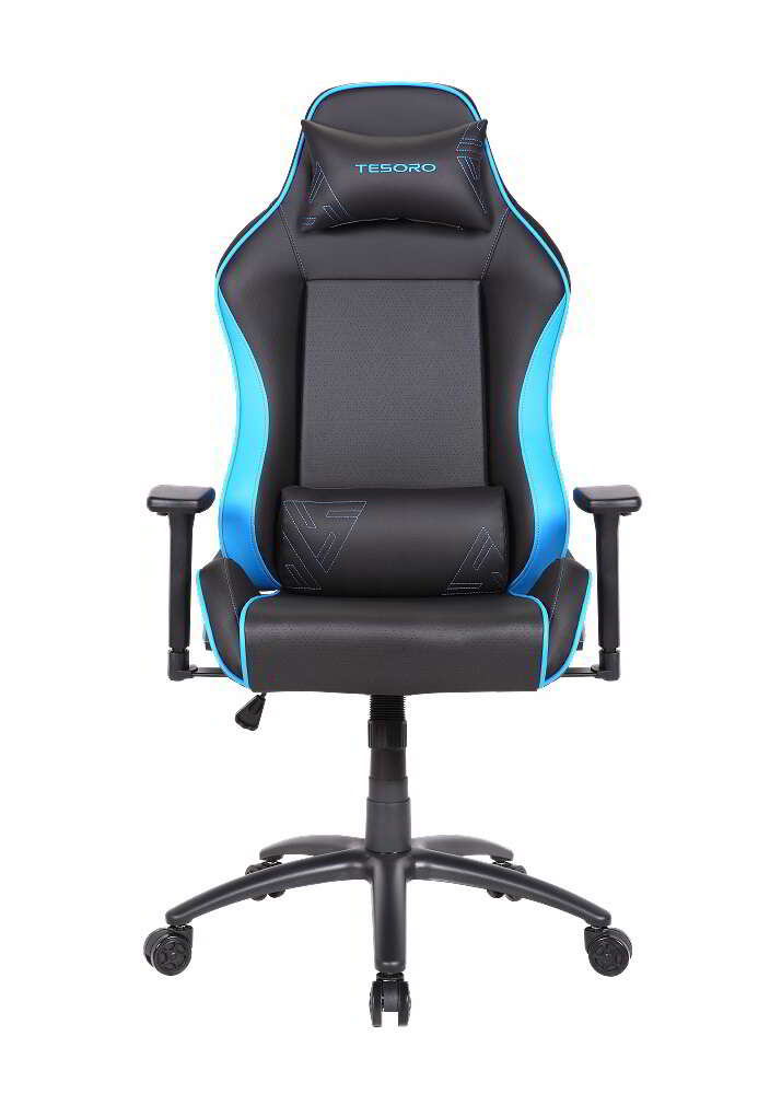 Tesoro alphaeon s1 gamer szék - fekete/kék