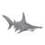 Schleich Hammerhead Shark figure, realistic model of a hammerhead shark
