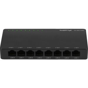 Lanberg 8 Port Gigabit Ethernet Asztali Kapcsoló
