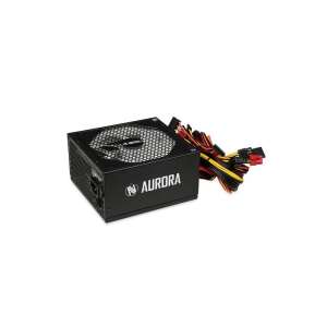 iBox Aurora 700W power supply, black, with cables - Computer Power Supply