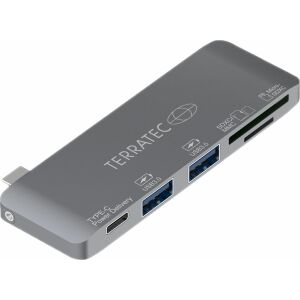 Stacja dokująca Terratec Connect C7 USB-C z USB 3.0 i czytnikiem kart - Terratec