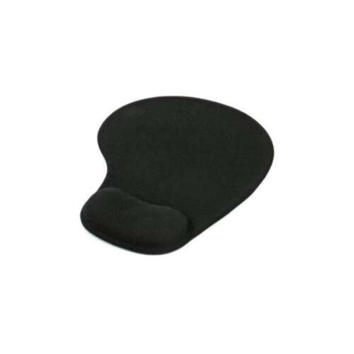 Black gel mouse pad with wrist rest