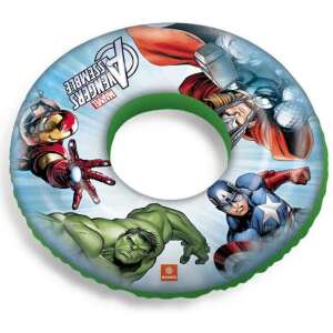 Marvel Avengers aufblasbarer Schwimmring, 50 cm Durchmesser, mit Iron Man, Hulk, Thor und Captain America - Schwimmreifen