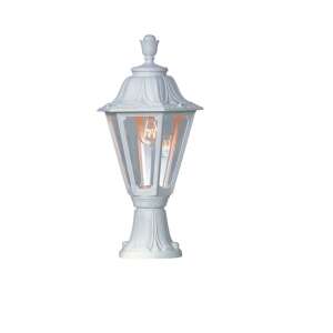 Fumagalli MINILOT/RUT E27 vonkajšia stojaca lampa - biela - Elektrická inštalácia