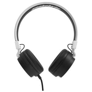 Słuchawki do gier Snakebyte Head:Set 5 PS5, czarne i białe, widok z przodu - Snakebyte