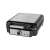 ProfiCook PC-WA 1241 gofrisütő, fekete és rozsdamentes acél, 4 gofri négyzet