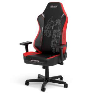 Scaun gaming Nitro Concepts X1000 Transformers Autobots Edition - Negru și Roșu - Nitro Concepts