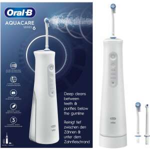 Oral-B AquaCare 6 Szájzuhany - OxyJet Technológia - 3 Tisztítási Mód