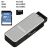 Hama 123900 USB 3.0 External Card Reader - Black/Silver 70254706